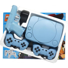 Riff RF-2GUN retro console with 22 8-bit games with 2 joysticks + game gun