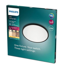 Luminaire Philips Superslim, 22W, 2700°K, black Luminaire Philips Superslim, 22W, 2700°K, black