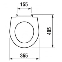 UNITAZO DANGTIS JIKA LYRA PLUS 93381, 36.5 x 40.5 cm