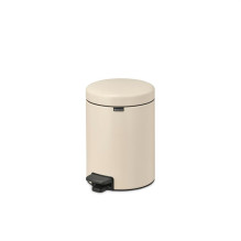 Garbage bin Brabantia, light brown, 5 l, 27.1 cm Garbage bin Brabantia, light brown, 5 l, 27.1 cm
