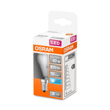 Lemputė Osram LED, P45, 4000 °K, E14, 4.9 W, 470 lm