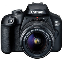 „Canon EOS-4000D“ rinkinys EF-S 18–55 DC III „Canon EOS-4000D“ rinkinys EF-S 18–55 DC III