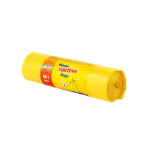 GARBAGE BAGS PLASTA YELLOW 60L 8PCS GARBAGE BAGS PLASTA YELLOW 60L 8PCS