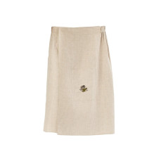 Embroidered sauna apron...