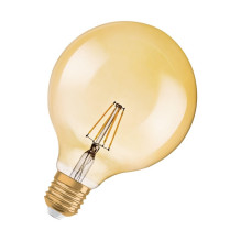 BULB LED G125 6.5W E27 824 FL GL 650L DM