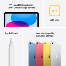 Apple iPad 11th Gen A16 512GB Wi-Fi Blue MD4Y4HC / A
