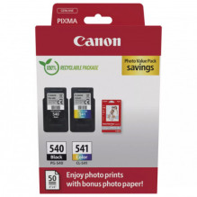 „Canon PG-540 / CL-541“ spalvotas spausdintuvas + fotopopierius – ekonomiškas rinkinys