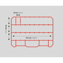 ACCESSORY TOOLBOXQBRICK 290 × 220 × 54 M