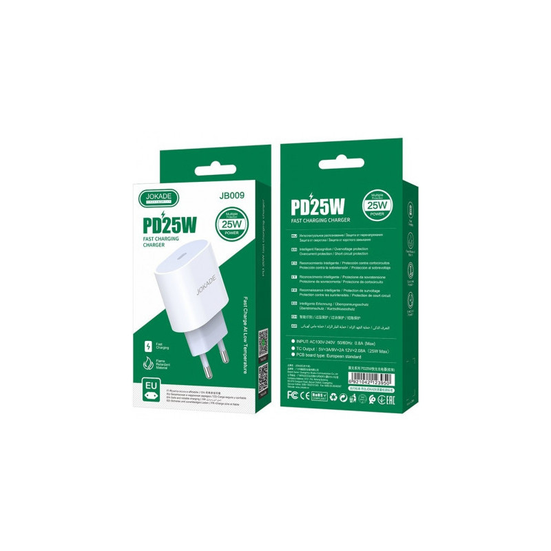 Jokade JB009 25W USB-C White