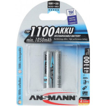 Ansmann AAA NiMH baterijos 2x1100mAh