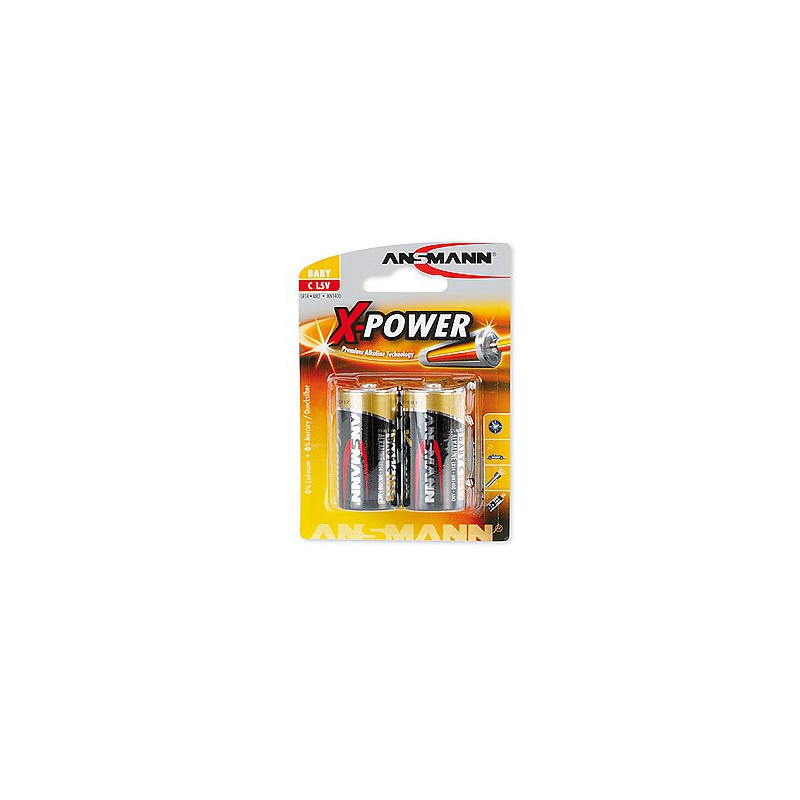 Ansmann C2xLR14 „X-POWER“ baterijos