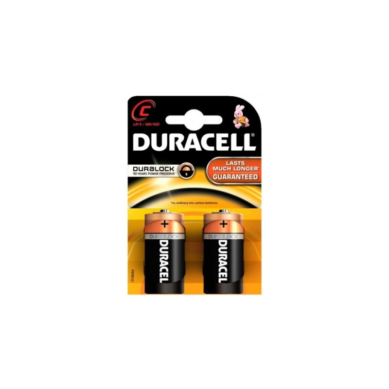 Duracell Basic C (LR14) 2 vnt. pakuotė lizdinėje pakuotėje