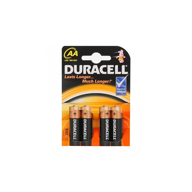 Duracell MN1500 AAx4 LR06 baterijos