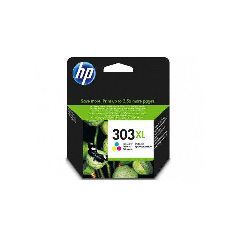 HP Nr. 303XL trispalvė T6N03AE