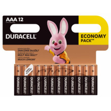 Duracell MN2400 pagrindinės AAA (LR03) baterijos x12