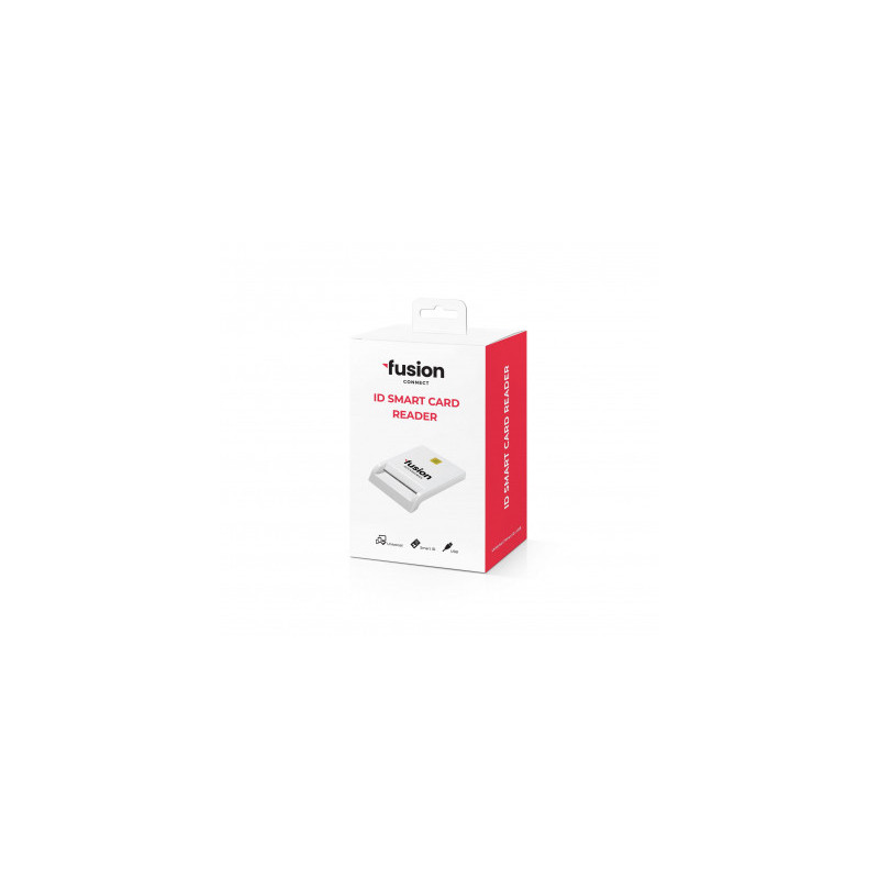 Fusion Accessories "ID Card Reader" White