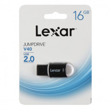 Lexar 16GB JumpDrive V40 USB 2.0 Black Lexar 16GB JumpDrive V40 USB 2.0 Black