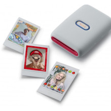 Fujifilm Instax mini Link Nintendo Switch edition with Pikachu silicone case