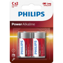 „Philips LR14P2B“ / 10 šarminių C tipo elementų / 2 vnt.