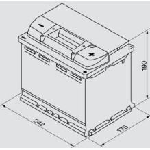 Bosch High Performance S5 005 Battery Bosch High Performance S5 005 Battery