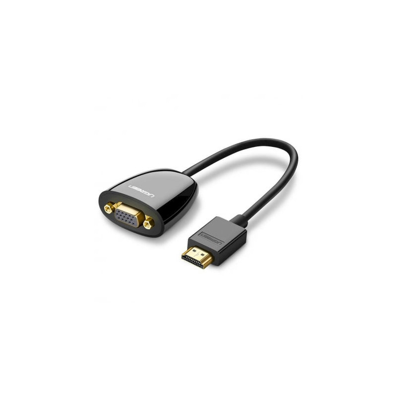 Ugreen MM105 HDMI to VGA Adapter, No Audio Black