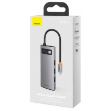 „Baseus 6in1“ šakotuvas USB C tipo - USB C tipo PD 100 W HDMI 4K 30 Hz 3x USB 3.2 Gen „Baseus 6in1“ šakotuvas USB C tipo - USB C tipo PD 100 W HDMI 4K 30 Hz 3x USB 3.2 Gen
