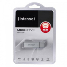 Intenso Alu Line 8GB USB 2.0 Silver