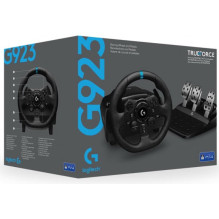 „Logitech G923 TrueForce“ lenktyninis vairas ir pedalai, skirti PS5, PS4, PS3 ir asmeniniams kompiuteriams „Logitech G923 TrueForce“ lenktyninis vairas ir pedalai, skirti PS5, PS4, PS3 ir asmeniniams kompiuteriams