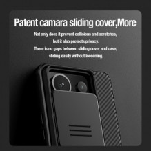 Nillkin „CamShield PRO“ kietas dėklas, skirtas „Xiaomi Redmi Note 13 Pro“, juodas Nillkin „CamShield PRO“ kietas dėklas, skirtas „Xiaomi Redmi Note 13 Pro“, juodas