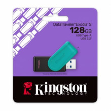 Kingston 128GB Portable USB 3.2 Gen 1 DataTraveler Exodia S DTXS / 128GB