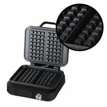 Vaflių keptuvė „Lovio LVWF002BK“, 1500 W, juoda Vaflių keptuvė „Lovio LVWF002BK“, 1500 W, juoda