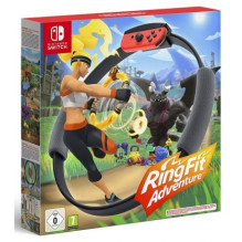 „Nintendo Ring Fit Adventure“ su kojos dirželiu ir „Ring-Con“ jungikliu