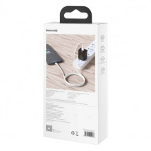Baseus CATLJK-B02 Cafule 20W USB-C - žaibo baltumo