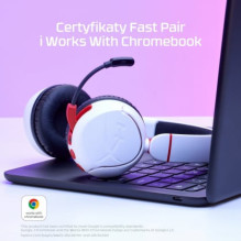 HyperX Cloud Mini belaidės ausinės, baltos