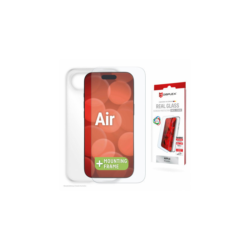 DISPLEX iPhone Air Real Screen Glass +Case