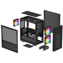 DeepCool CH360 juodas