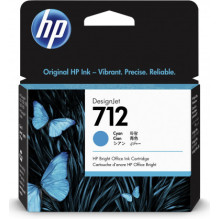 HP 712 29 ml žydra rašalo kasetė 3ED67A