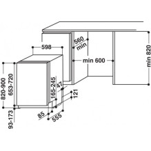 Whirlpool WIC 3C26 F