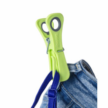 Beldray LA035716RPFEU7 24 Dual-Grip Pegs - Green / Blue