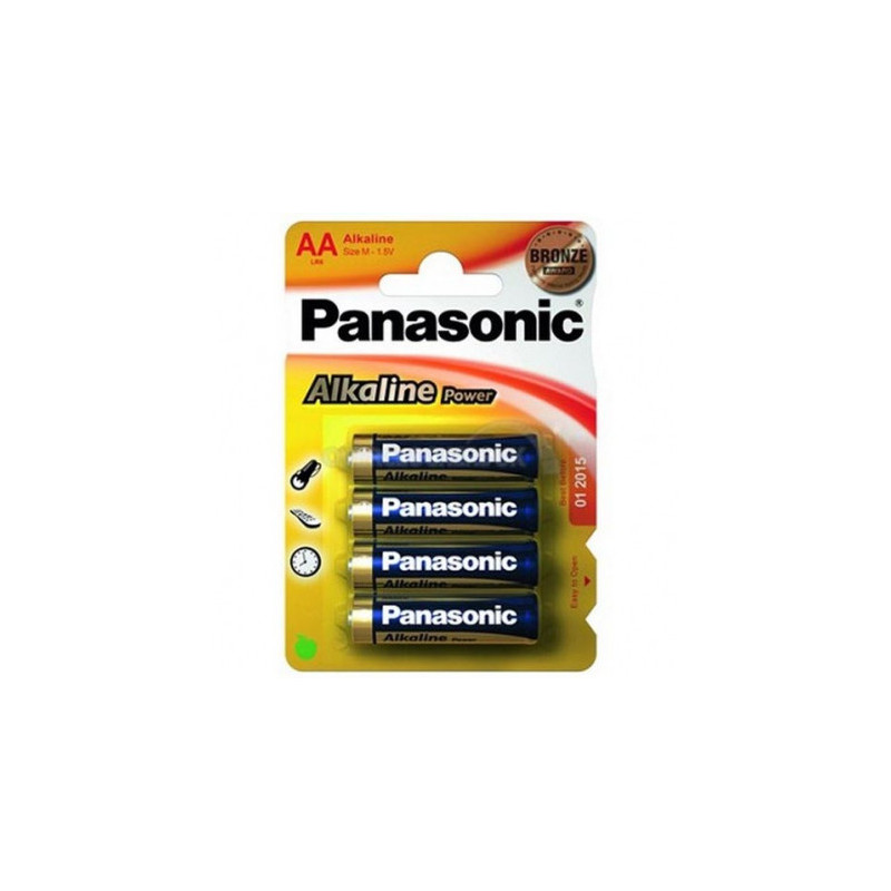 „Panasonic Power Bronze“ šarminės AA baterijos (LR6APB), 4 vnt. pakuotėje