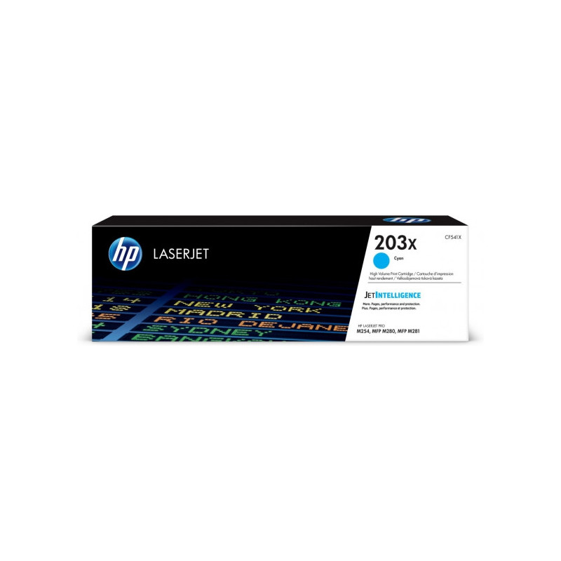 HP CF541X žydra rašalo kasetė