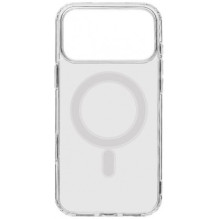 Taktinis „MagForce“ dėklas iPhone 17 Pro Max telefonui, permatomas Taktinis „MagForce“ dėklas iPhone 17 Pro Max telefonui, permatomas