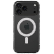 Taktinis „MagForce“ dėklas iPhone 17 Pro Max telefonui, permatomas Taktinis „MagForce“ dėklas iPhone 17 Pro Max telefonui, permatomas