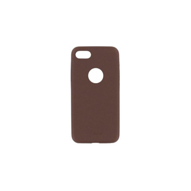 Tellur "Slim Synthetic Leather Back Case iPhone 8" Brown
