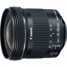 „Canon EF-S10-18MM IS STM“ + EW-73C + LC rinkinys