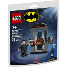 LEGO 30726 Betmenas: Bruce'as Wayne'as ir šikšnosparnio kostiumas LEGO 30726 Betmenas: Bruce'as Wayne'as ir šikšnosparnio kostiumas