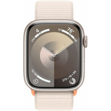 Apple Watch Series 9 Cellular 45mm Starlight / Starlight Sport Loop