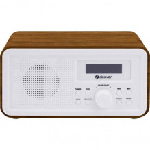 Denverio radijas DAB+ / FM Denveris DAB-30DW tamsaus medžio Denverio radijas DAB+ / FM Denveris DAB-30DW tamsaus medžio