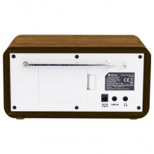 Denverio radijas DAB+ / FM Denveris DAB-30DW tamsaus medžio Denverio radijas DAB+ / FM Denveris DAB-30DW tamsaus medžio