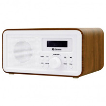 Denverio radijas DAB+ / FM Denveris DAB-30DW tamsaus medžio Denverio radijas DAB+ / FM Denveris DAB-30DW tamsaus medžio
